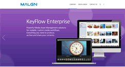 Desktop Screenshot of malgn.com
